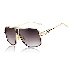 Gold Framed and Grey Lens