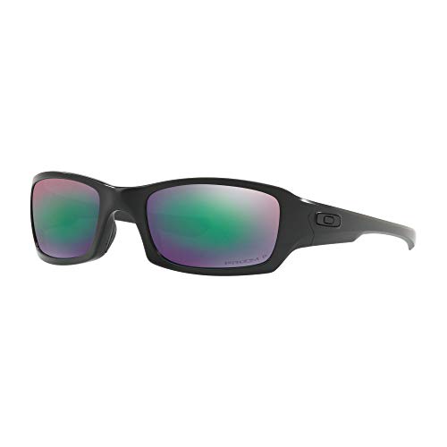 Oakley SI Fives Squared Prizm Matte Black Frame Maritime Polarized Lenses