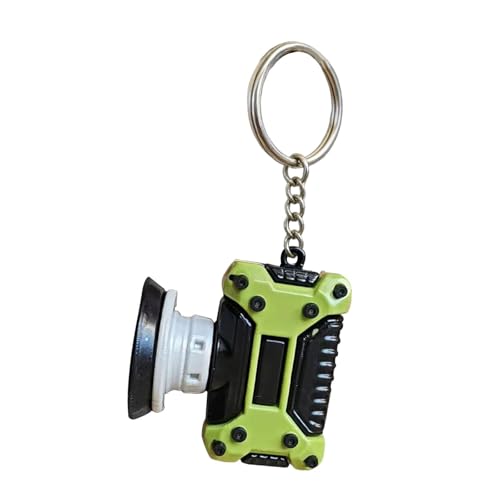 F Fityle Porte-clés mini meuleuse d'angle, pendentif meuleuse léger et décoratif, bijou de sac original, cadeau d'anniversaire – vue 6