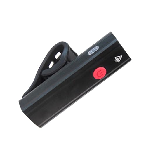Abaodam Bike Light Rechargeable Flashlight Easy Install Perfect for Outdoor Biking Random Color