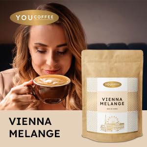 You Coffee Kaffee-Probierpaket VIENNA - 1,5kg Kaffeebohnen - Wiener Röstung Melange, Crema, Espresso - 100% Arabicabohnen Probierset, Geschenkset und Vorteilspack 3 x 500g