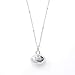 Chelsea Charles Football Charm Necklace, Fashion Jewelry Gift for Women - Silver