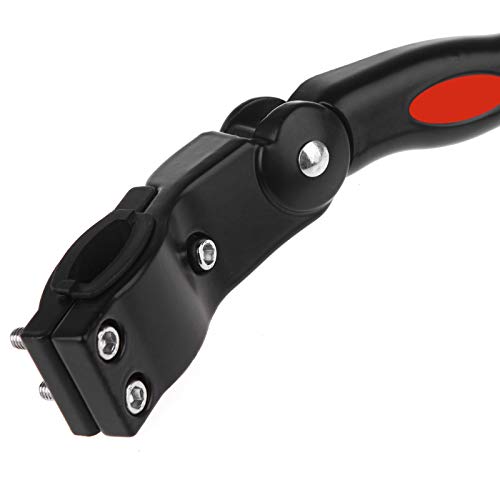 Festnight Mountain Bike bicicleta lado Kickstand Kick Stand alumínio liga ajustável Universal preto