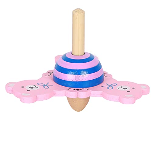 Image of Trinkets & More Spinning Tops for Kids Toddlers 3+ (Animal Theme Pack of 3)