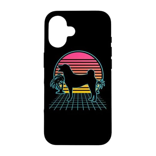 Appenzeller Sennenhund Dog Vintage 80s Vaporwave Aesthetic Case for iPhone 16