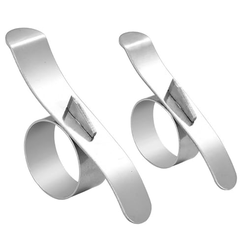 Pelador de naranja Anillo redondo de acero inoxidable 430 Pelador de naranja Fácil de pelar verduras y frutas Gadgets de cocina para granada 2 piezas, utensilios de cocina de acero inoxidable