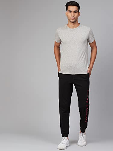 Image of Spykar Men's Mid Rise Regular Casual Trousers