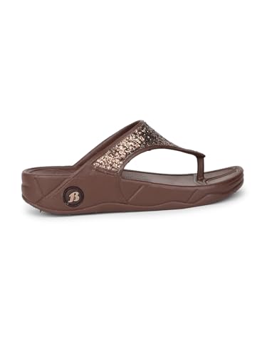 Image of Bata Women KAFI Brown Sandals