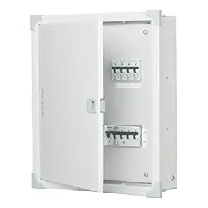 Anchor by Panasonic 98308 Uno Series 12 Way TPN Metal Double Door Distribution Board