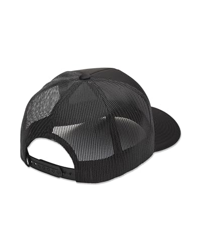 Image of Volcom Men's Snapback Hat - 6-Panel Twill Flat Brim Cap Adjustable Snap Closure
