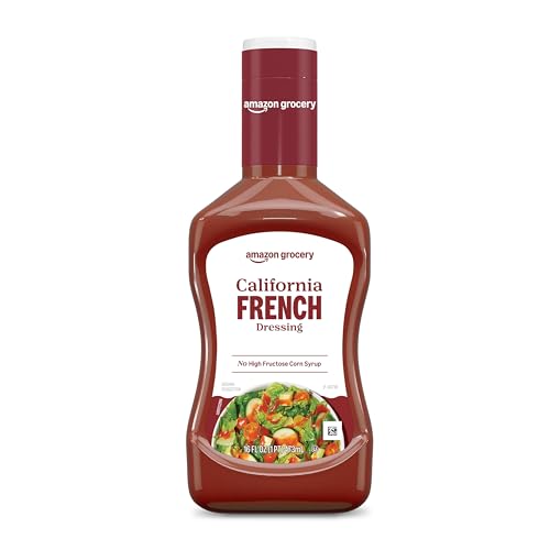 Amazon Grocery, California French Dressing, 16 Fl Oz (Previously Happy Belly, Packaging May Vary)