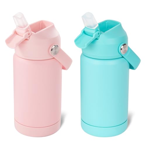 2 Pack, Stainless Steel Insulated Water Bottle Bulk, Toddler