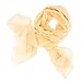 Produktbild DOLCE ABBRACCIO by RiemTEX ® Schal Damen SWEET LOVE Stola Chiffon Tuch in 30 Unifarben Schals und Tücher Halstücher XXL Chiffontücher in zartem Champagner Halstuch für jede Jahreszeit (Champagner)