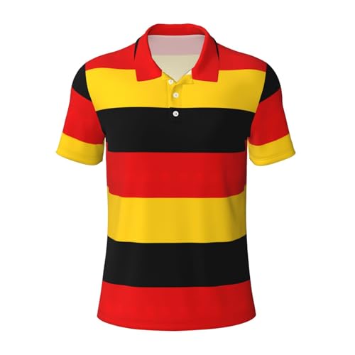 Polo respirant drapeau allemand anti-transpiration pour le travail