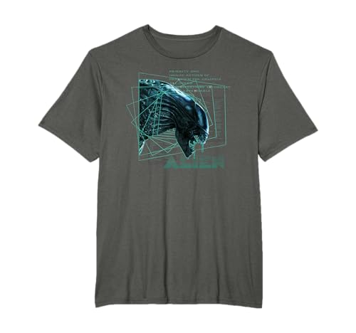 Alien 45th Anniversary Movie Xenomorph Priority One Logo T-Shirt