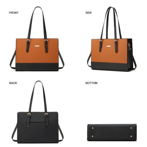 Image of Women Fashion Handbags Tote Bag Shoulder Bags Top Handle Satchel Purse Set
