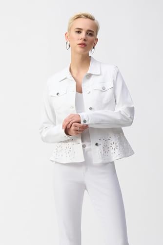 Women's Stretch Denim Peplum Jacket2