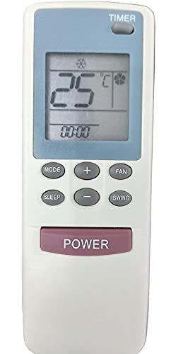 Image of Ehop Remote Compatible for Carrier Air Conditioner VE-128 (Please Match the Image with Your existing or Old Remote Before Ordering)