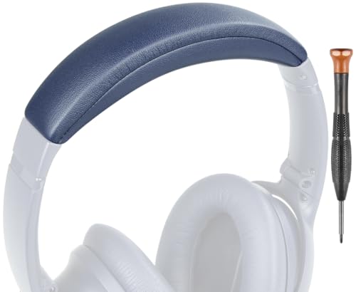 Image of SOULWIT Replacement Headband Pad Kit for Bose QuietComfort 45 (QC45) /QuietComfort SE (QC SE) /New Quiet Comfort Wireless Headphones, Easy DIY Installation (Blue)
