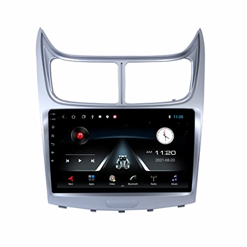 Image of 9 Inches Advanced Car Radio Receiver Android System for Chevrolet Sail with 2GB /32GB RAM & ROM, Gorilla Glass /Full HD Display /WiFi /GPS /Steering Wheel Connectivity and HD Parking Camera