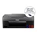 Canon G2260 All-in-One Wired Supertank (MegaTank) Printer | Copier | Scanner| USB Connectivity, Black, one Size (4466C002)
