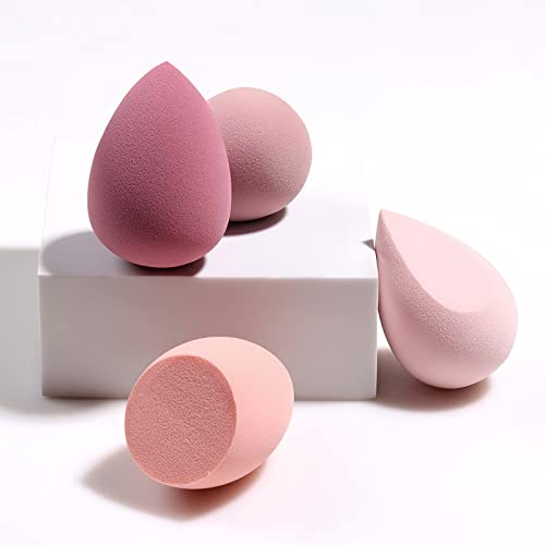 4 pz Spugnette Trucco Make Up + Pennello da Trucco...