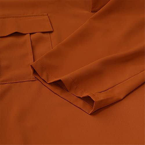 Robe longue décontractée fluide coupe ample masquant les formes en coton mélangé