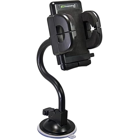 Bracketron Universal Grip-iT Rotating Car Windshield Phone Mount for Car Home and Office Hands Free Cradle Grip Table Desk Nightstand Cellphone Holder Cover