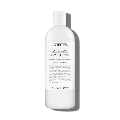 KIEHL'S Amino Acid Conditioner, 500 ml, feuchtigkeitsspendende Pflege-Haarspülung mit Aminosäuren, für starke und gesunde Haare