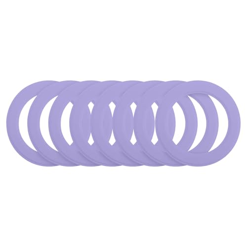 Anneaux autocollants magnétiques violets pour kit de conversion charge sans fil Magsafe