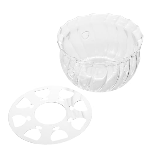 OFFSCH Glass Teapot Warmer Tea Light Heater Tea Warmer Base Heat Resistant Modern Design Compatible Teapots
