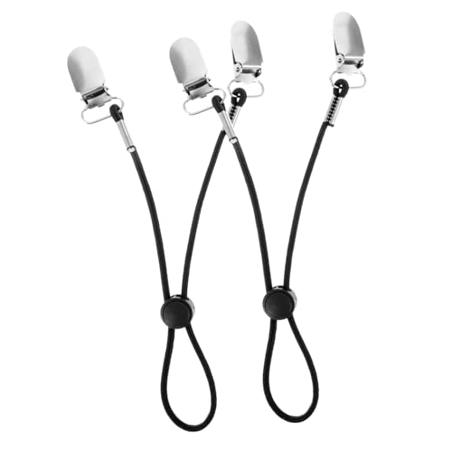 HOODANCOS 2 pcs Adjustable Bed Sheet Straps Elastic Fasteners for Fitted Sheets Secure Mattress Corner Holders Non Slip Clips and Reliable