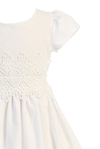 Made in USA - White Lace First Communion Dresses for Girls 7-16 - Vestidos de Primera Comunion para Niñas4