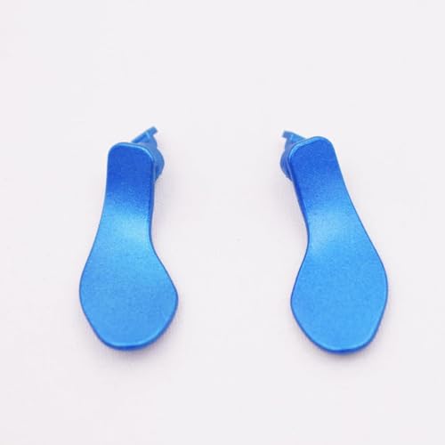 Image of 4 Pcs Edge Controller Back Paddles for PS5 DualSense Edge Controller, Paddles Replacement Compatible with PS5 Edge Controller, Metal Paddles for PS5 DualSense Edge Controller (Blue)