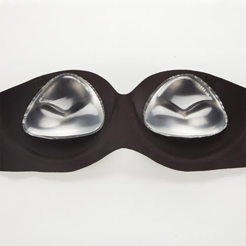 Image of Sticky Bra Inserts, Soft Lightweight Adhesive Bra Pads Push up Bikini Padding Reusable Washable Breast Enhancer