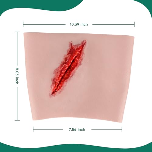Image of Thigh Trauma Wound Model for EMS & First Aid Training | Puncture Wound Trainer for Stop the Bleeding Practice