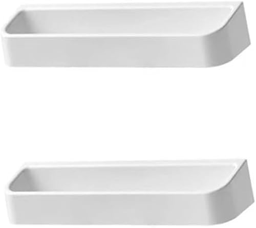 Miniatura 1 de USUNQE - Paquete de 2 soportes de pared para zapatos de ducha, organizadores de pantuflas de ducha con tiras adhesivas para colgar, para baño, sala