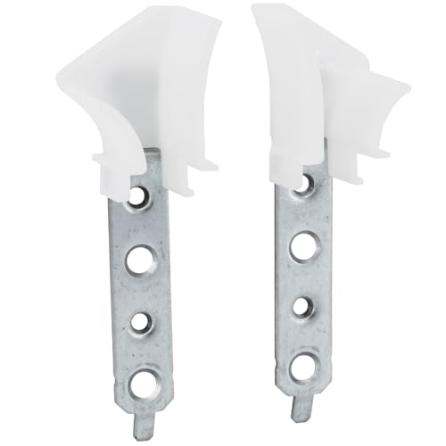 cyclingcolors 2x Persiana enrollable o túnel tradicional Tulip para lamas de 7 a 9mm 4 agujeros Embudo Riel guía Persiana de protección universal