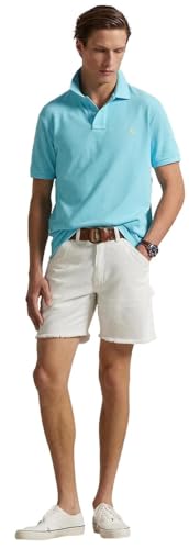 Image of POLO RALPH LAUREN Men's Custom Slim Fit Iconic Mesh Polo