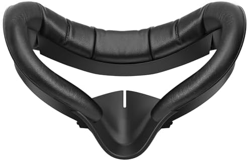 Face Cushion Pad for Meta Quest 2 VR Facial Interface Replacement PU Leather Foam for Oculus Quest 2 Vr Cover