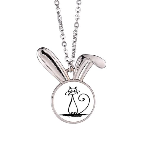 Collier lapin queue bouclée : le bijou idéal pour vos tenues d'été