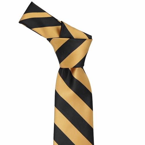 Image of tiemart Men's Striped Tie Standard Length