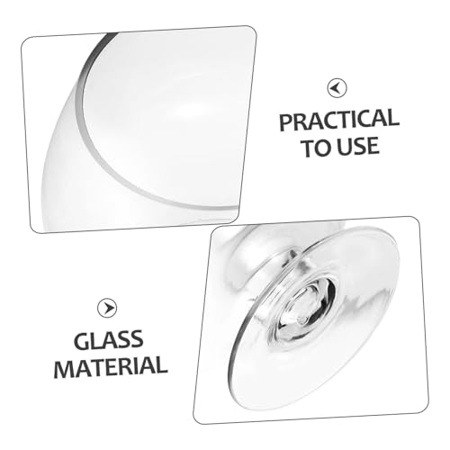 Vase en verre pour poisson rouge purifiant l'eau décorative - 4