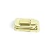 Square shape Drawbolt Closure Latch for Guitar Case or luggage,Gold Plated 47mm