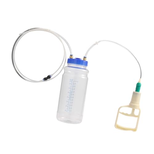 Oxxggkao Extractor de aceite manual de 2 L para coche y motocicleta ABS ABS transferencia de fluidos