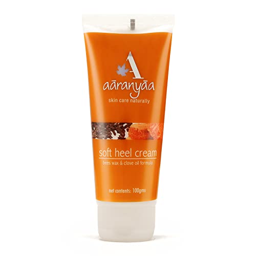 Aaranyaa Soft Heel Cream - Repair Dry and Cracked Heels | With Clove Oil, Turmeric and Beeswax | 100 gm - Paraben Free