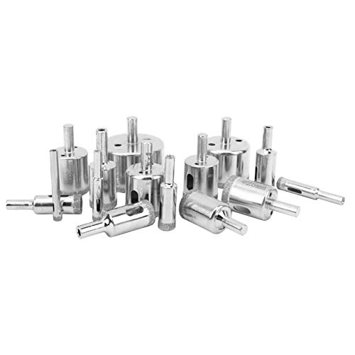 Juego de brocas diamantadas profesionales 15 pz miniatura 5