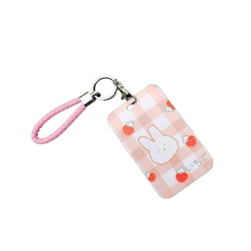 YUMYANJIN Kaarthouder Transparante Badge Houder voor Vrouwen Mannen Card Case Korte Touw Sleutelhanger Kaarthouder… - Image 7