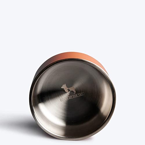 Image of HUFT Quintessential Double-Walled Pet Bowl - 1900 ml | Large | Insulated Design Keeps Food & Water Fresh | Durable & Easy to Clean | Ideal Feeding Bowl for Dogs & Cats Daily Use