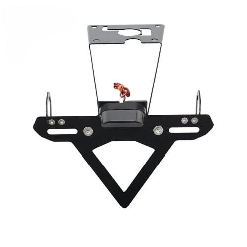 Support de plaque moto XSR 900 haut de gamme, finition noire pour version GP 2024